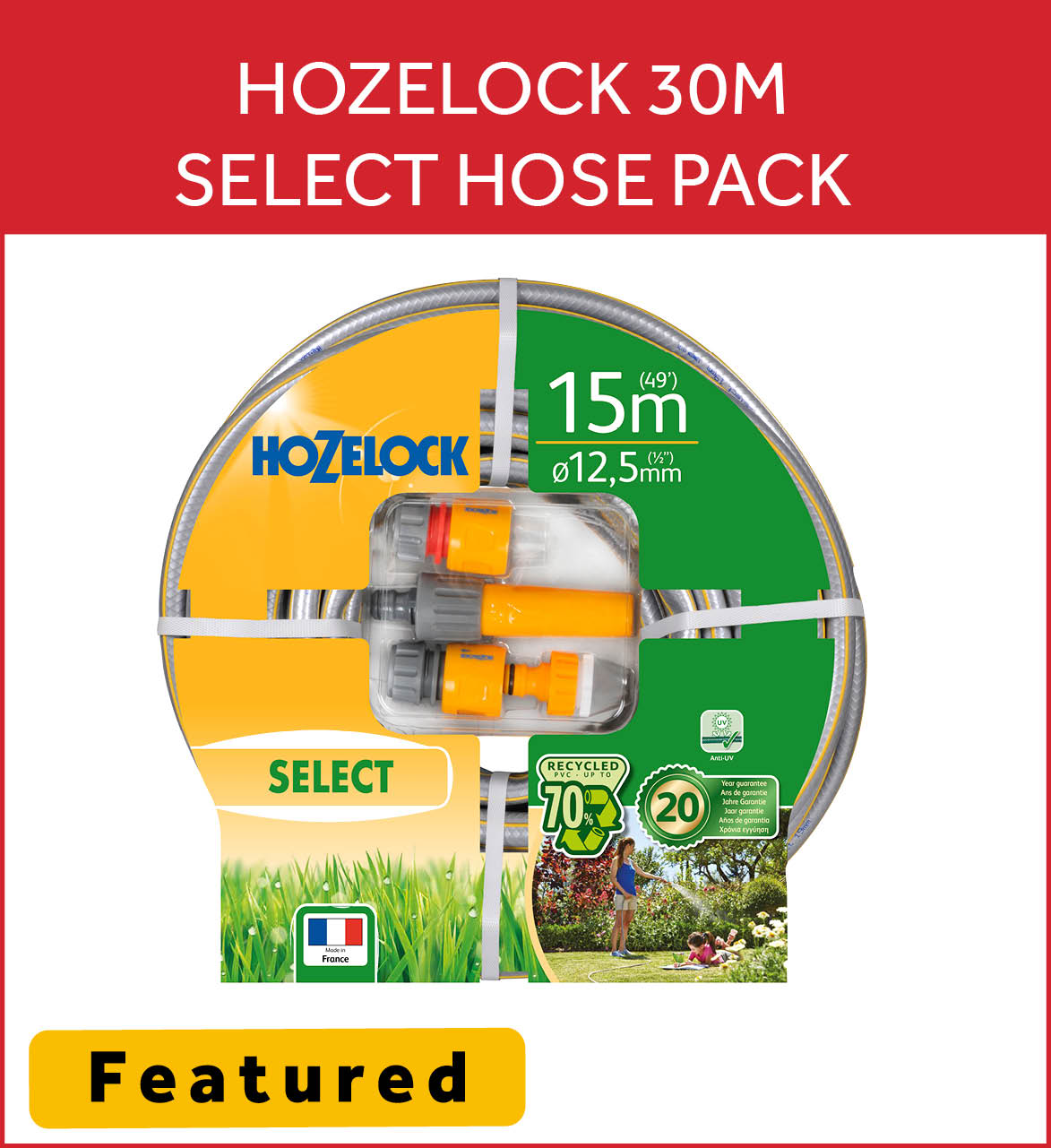 Hozelock Select Hose Pack
